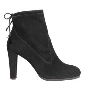 STUART WEITZMAN GLOVE STRETCH SUEDE ANKLE BOOTS Size 11